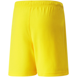 PUMA teamRISE Shorts Kinder cyber yellow/puma black 116