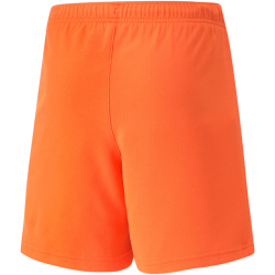 PUMA teamRISE Shorts Kinder golden poppy/puma black 164
