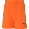 PUMA teamRISE Shorts Kinder golden poppy/puma black 140