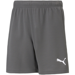 PUMA teamRISE Trainingsshorts Kinder smoked pearl/puma white 164