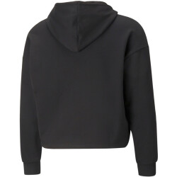 PUMA Essentials Cropped Hoodie Fleece Plus Size Damen PUMA black 1X (1XL)