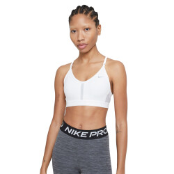 NIKE Dri-FIT Indy Sport-BH Damen white/grey fog/particle...