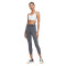 NIKE Dri-FIT Indy Sport-BH Damen white/grey fog/particle grey S