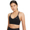 NIKE Dri-FIT Indy Sport-BH Damen black/black/black/white XS