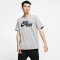 NIKE Sportswear JUST DO IT T-Shirt Herren 063 - dk grey heather/black M