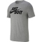 NIKE Sportswear JUST DO IT T-Shirt Herren 063 - dk grey heather/black M