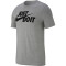 NIKE Sportswear JUST DO IT T-Shirt Herren dk grey heather/black M