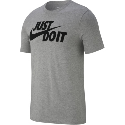 NIKE Sportswear JUST DO IT T-Shirt Herren dk grey heather/black XL