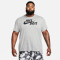NIKE Sportswear JUST DO IT T-Shirt Herren 063 - dk grey heather/black XL