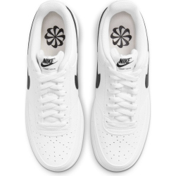 NIKE Court Vision Next Nature Low-Top Sneaker Herren white/black-white 38.5
