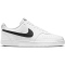 NIKE Court Vision Next Nature Low-Top Sneaker Herren white/black-white 38.5