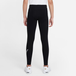 NIKE Sportswear Favorites Grafik Leggings Mädchen black/white S (128-137 cm)