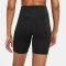 NIKE One Mid-Rise Tights Damen black/white XS