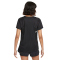 NIKE Dri-FIT Race Laufshirt Damen black/reflective silver M