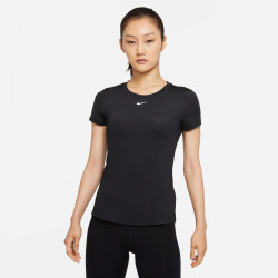 NIKE Dri-FIT One Traininingsshirt Damen black/white XS