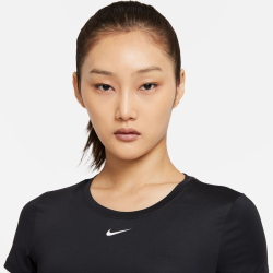 NIKE Dri-FIT One Traininingsshirt Damen black/white S