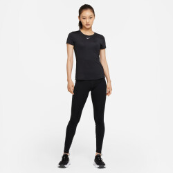 NIKE Dri-FIT One Traininingsshirt Damen black/white XL