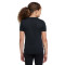NIKE Dri-FIT One Trainingsshirt Mädchen black/white S (128-137 cm)