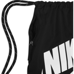 NIKE Heritage Gymsack 13 Liter 010 - black/ black/black/white