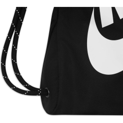 NIKE Heritage Gymsack 13 Liter 010 - black/ black/black/white