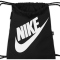 NIKE Heritage Gymsack 13 Liter 010 - black/ black/black/white