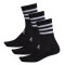 3er Pack adidas 3-Streifen Cushioned Crew Retro Socken black/black/black M (40-42)