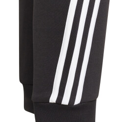 adidas Future Icons 3-Streifen Tapered-Leg Trainingshose Kinder black/white 140