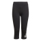 adidas Designed To Move 3/4 Leggings M&auml;dchen black 110
