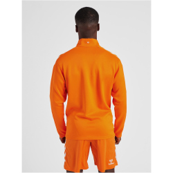 hummel Core XK Poly 1/2-Zip Trainings-Top Herren orange tiger 3XL