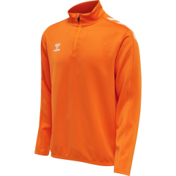 hummel Core XK Poly 1/2-Zip Trainings-Top Herren orange tiger S