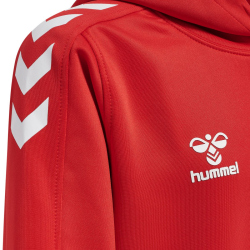 hummel Core XK Poly Hoodie Kinder true red 116