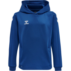 hummel Core XK Poly Hoodie Kinder true blue 128