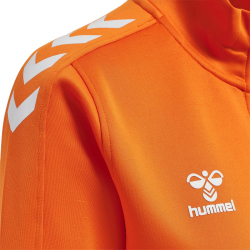 hummel Core XK 1/2-Zip Sweatshirt Damen orange tiger L
