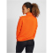 hummel Core XK 1/2-Zip Sweatshirt Damen orange tiger L
