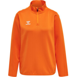 hummel Core XK 1/2-Zip Sweatshirt Damen orange tiger XS