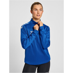 hummel Core XK 1/2-Zip Sweatshirt Damen true blue XS