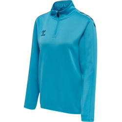 hummel Core XK 1/2-Zip Sweatshirt Damen blue danube XXL