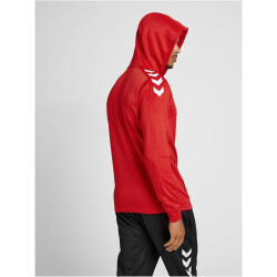hummel Core XK Poly Hoodie Herren true red S