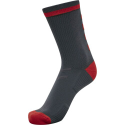 hummel Elite Indoor Socken kurz ebony/flame scarlet 27-30