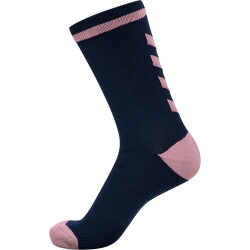 hummel Elite Indoor Socken kurz black iris/orchid 27-30