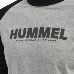 hummel hmlLEGACY Blocked Langarmshirt Herren grey melange XXL