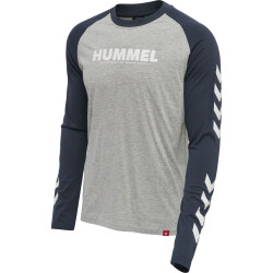 hummel hmlLEGACY Blocked Langarmshirt Herren blue nights XXL