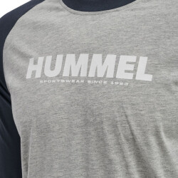 hummel hmlLEGACY Blocked Langarmshirt Herren blue nights XXL