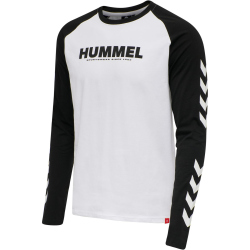 hummel hmlLEGACY Blocked Langarmshirt Herren white S