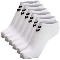 6er Pack hummel hmlCHEVRON Sneakersocken white 36-40