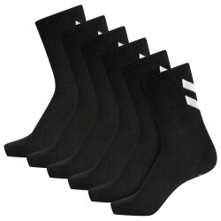 6er Pack hummel hmlCHEVRON Sportsocken black 36-40