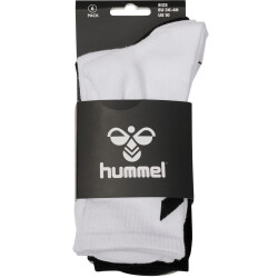 6er Pack hummel hmlCHEVRON Sportsocken white/black/grey...