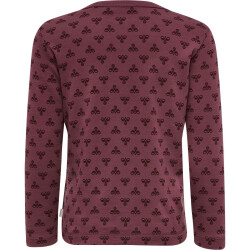 hummel hmlVILMO Langarmshirt Kinder roan rouge 110