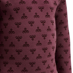 hummel hmlBAMBO langarm Baby-Body roan rouge 56