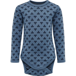hummel hmlBAMBO langarm Baby-Body china blue 68